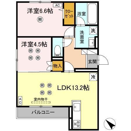  間取り図写真