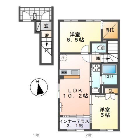 間取り図写真