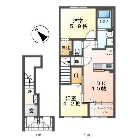  間取り図写真