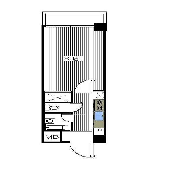 第６マルヤビル箱崎（503） 間取り図画像