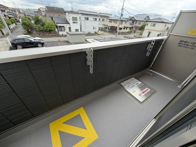 Pure Wind Garden　B棟（202） バルコニー