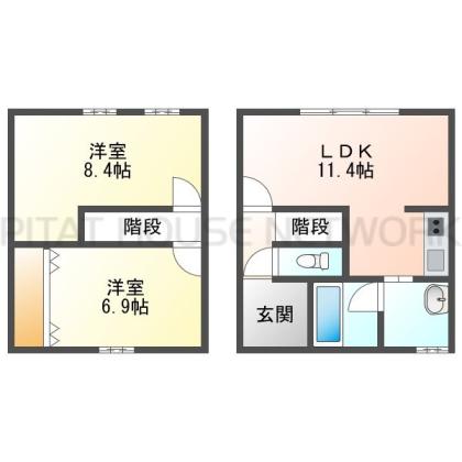  間取り図写真