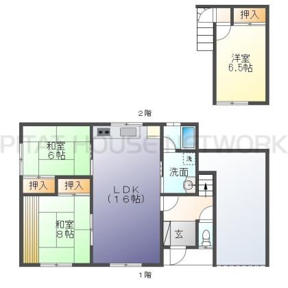  間取り図写真