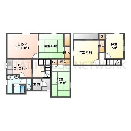  間取り図写真