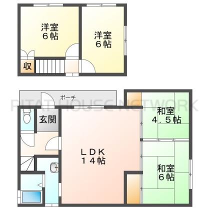  間取り図写真