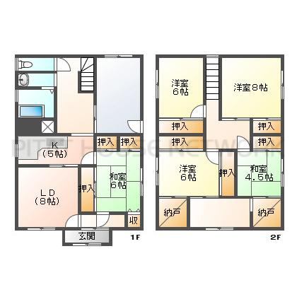  間取り図写真
