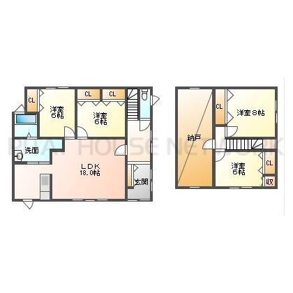  間取り図写真