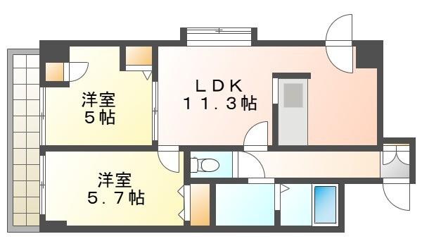  間取り図写真