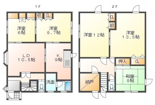  間取り図写真