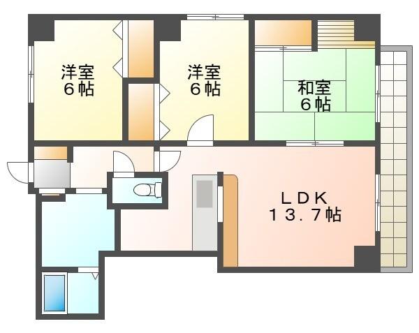  間取り図写真