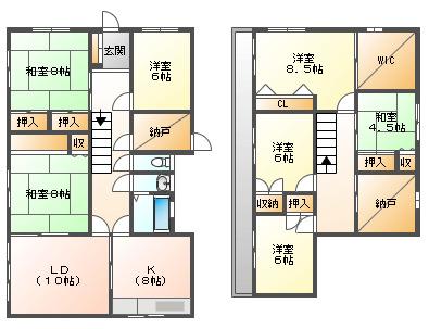  間取り図写真