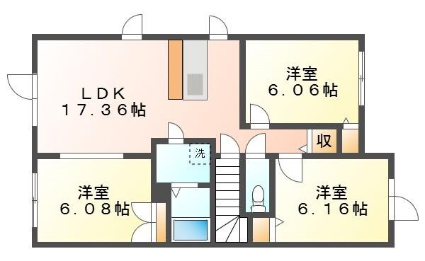  間取り図写真