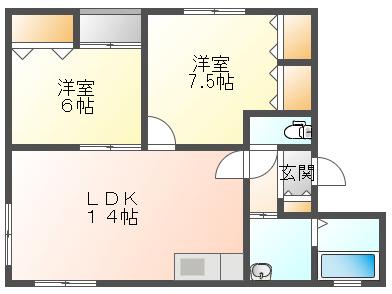  間取り図写真
