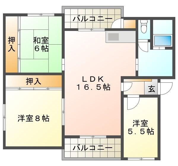  間取り図写真