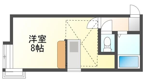 HARBOR LIGHTⅡ（106） 間取り図画像