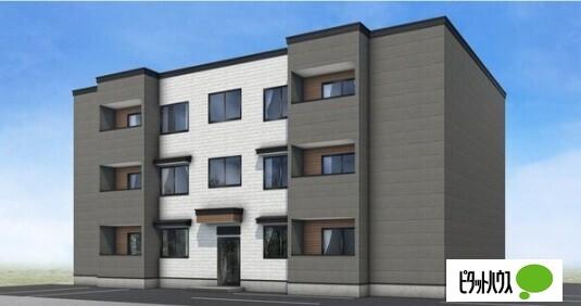 倶知安駅より徒歩7分 新築 3階建の賃貸物件
