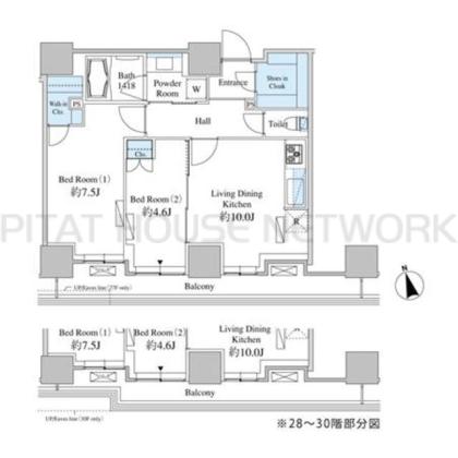  間取り図写真