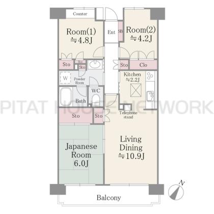  間取り図写真
