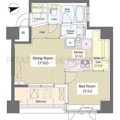  間取り図写真