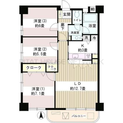  間取り図写真