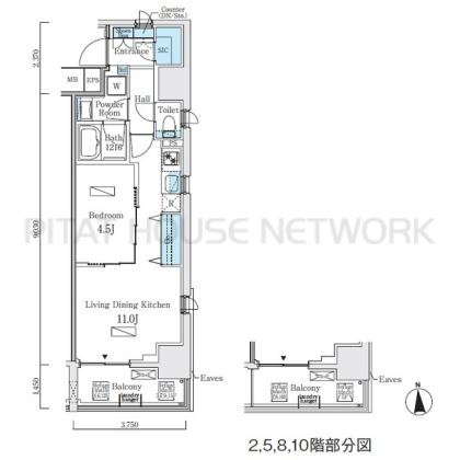  間取り図写真