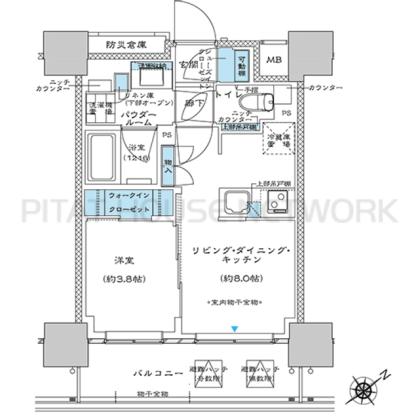  間取り図写真