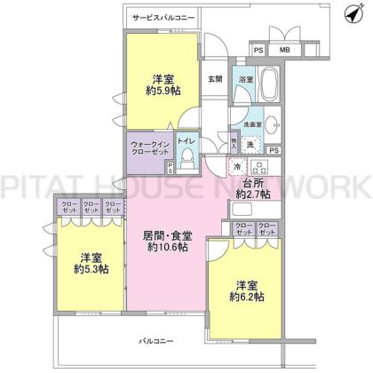  間取り図写真