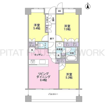  間取り図写真