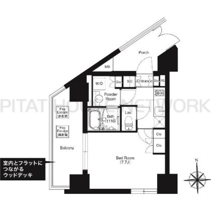  間取り図写真