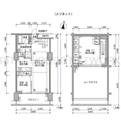  間取り図写真