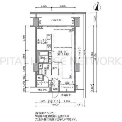  間取り図写真