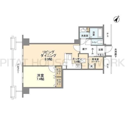  間取り図写真