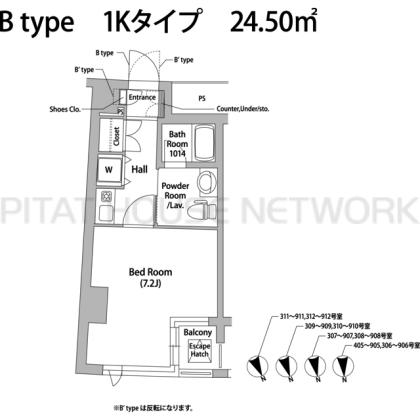  間取り図写真