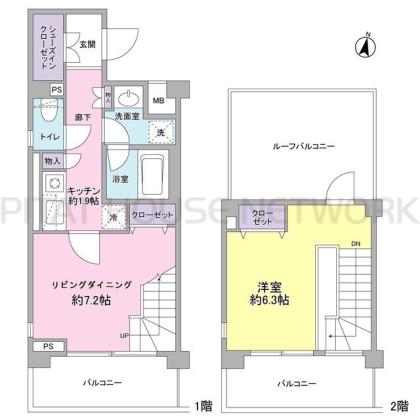  間取り図写真