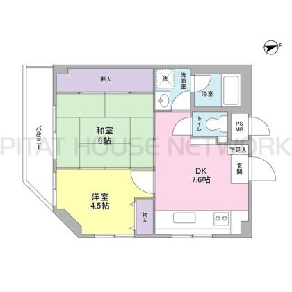  間取り図写真