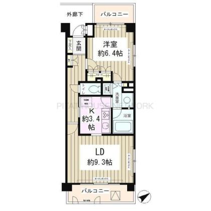  間取り図写真