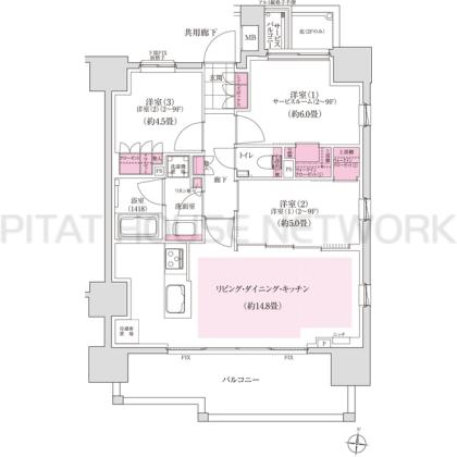  間取り図写真