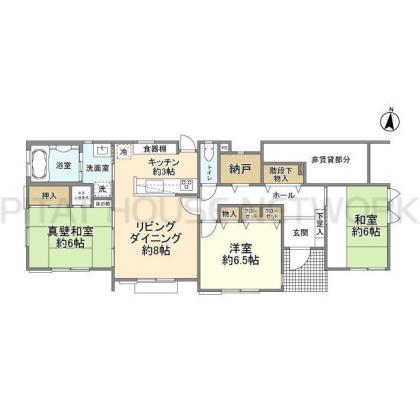  間取り図写真