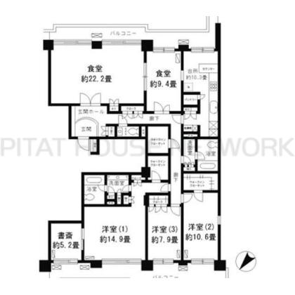  間取り図写真