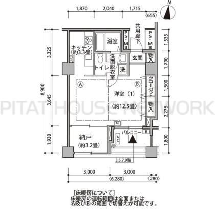  間取り図写真