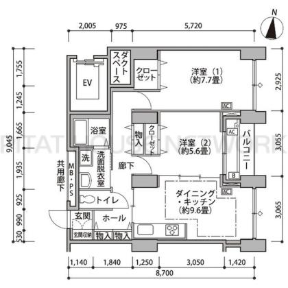  間取り図写真