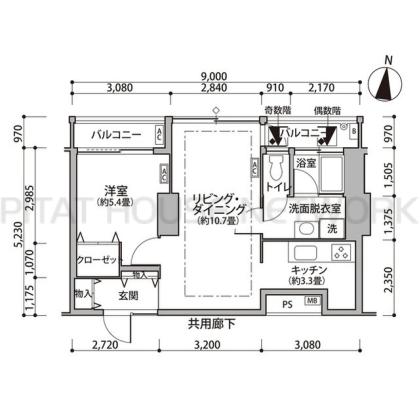  間取り図写真