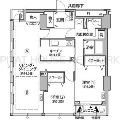  間取り図写真