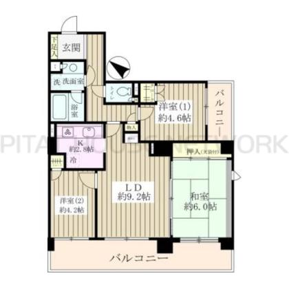 間取り図写真