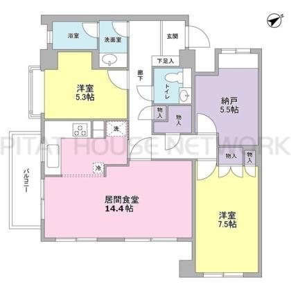  間取り図写真