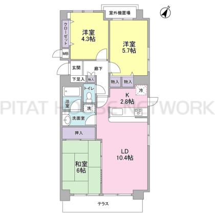 間取り図写真