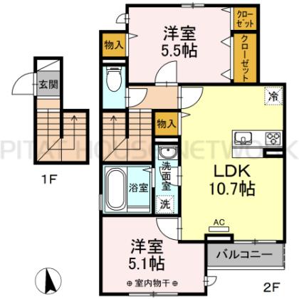  間取り図写真