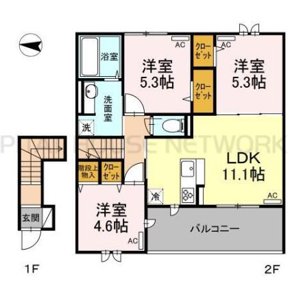  間取り図写真