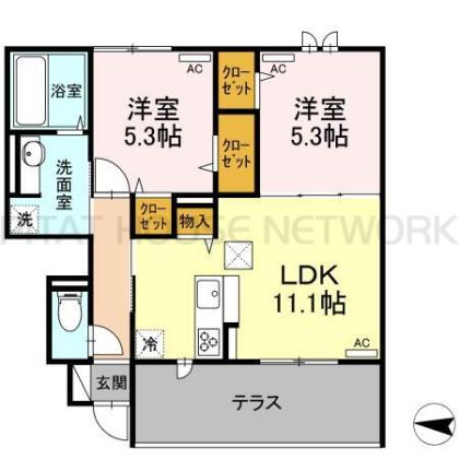  間取り図写真