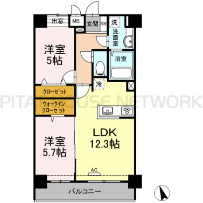  間取り図写真